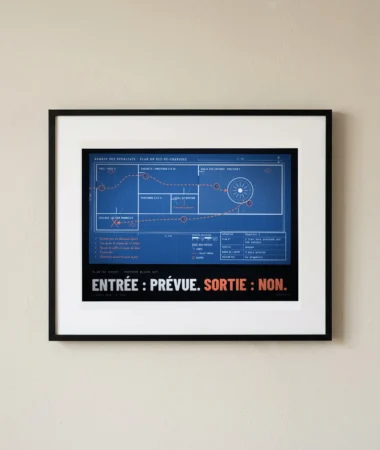Plan du casse, opération position 1 – Posters