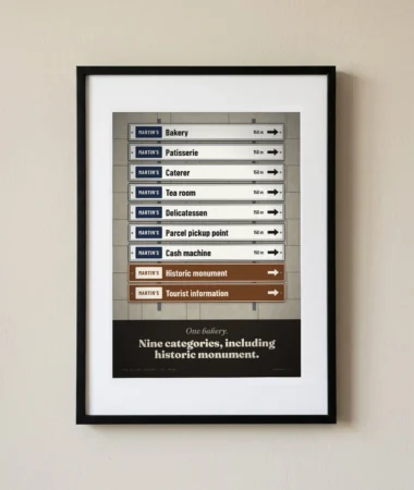 Nine arrows for one bakery – Posters