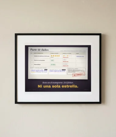 Parte de daños: 214 fichas, ni una sola estrella – Pósters