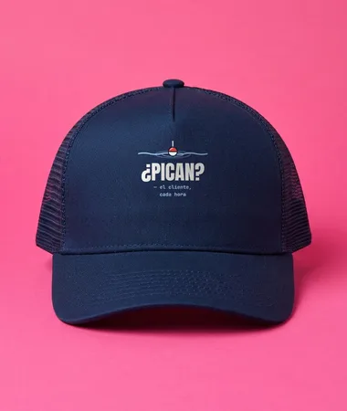 ¿Qué, pican? – Gorras, gorros, riñoneras y delantales