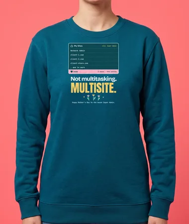 Not multitasking, multisite – Adult apparel