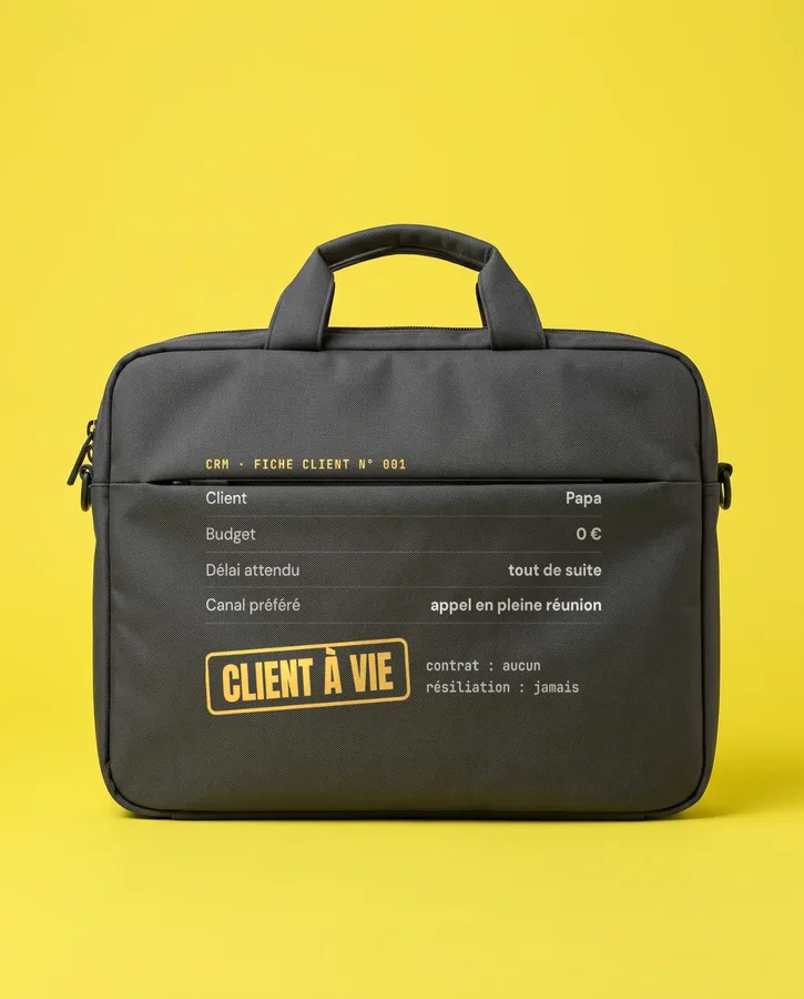 Papa, client à vie – Sacs