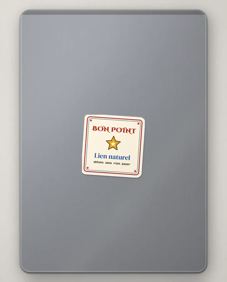 Bon point : un lien naturel – Stickers