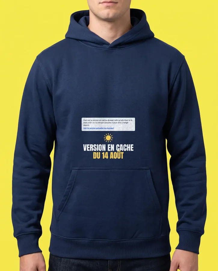 Version en cache du 14 août – Textile adulte