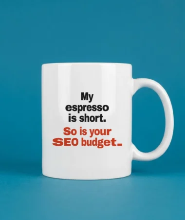 Short espresso, short SEO budget – Home and office
