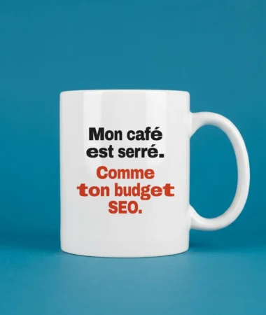 Café serré, budget SEO – Maison et bureau
