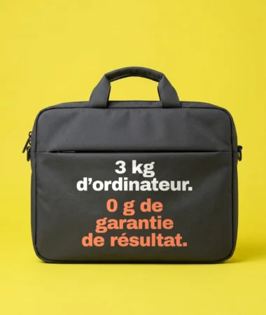 3 kg d’ordinateur, 0 g de garantie
