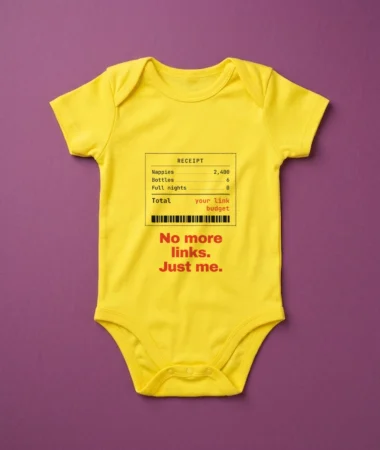 Your link budget is me – Kids and babies
