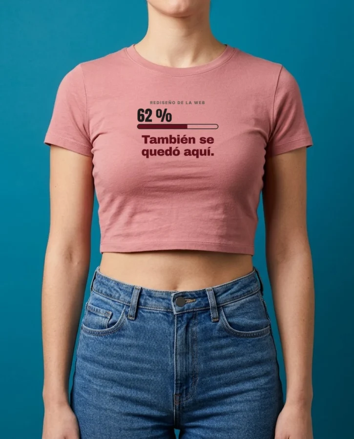 El rediseño se quedó aquí – Textil adulto