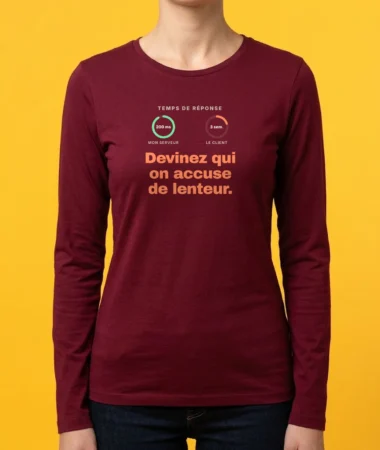 Temps de réponse : 200 ms, le client 3 semaines – Textile adulte