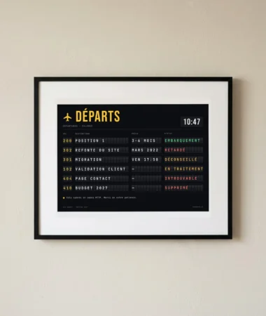 Départs – Posters
