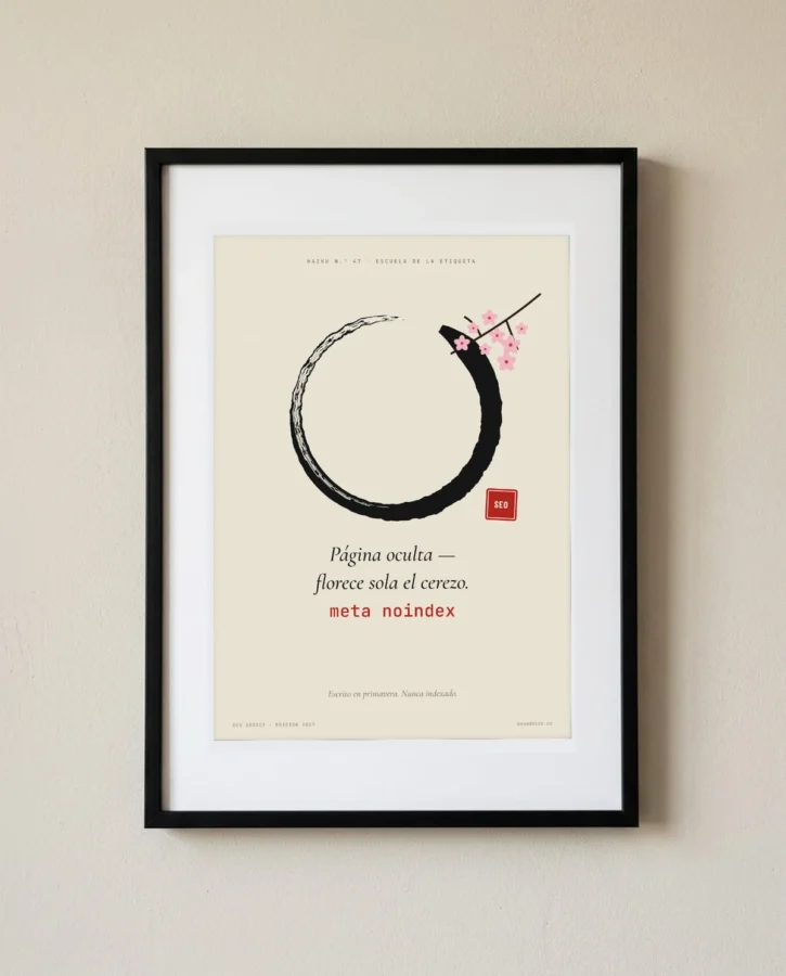 Haiku de la página oculta – Pósters