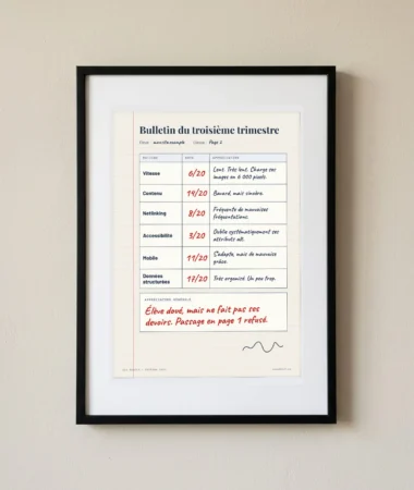 Bulletin du troisième trimestre – Posters