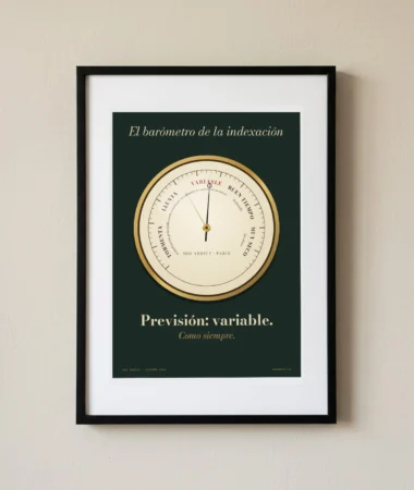 El barómetro de la indexación – Pósters