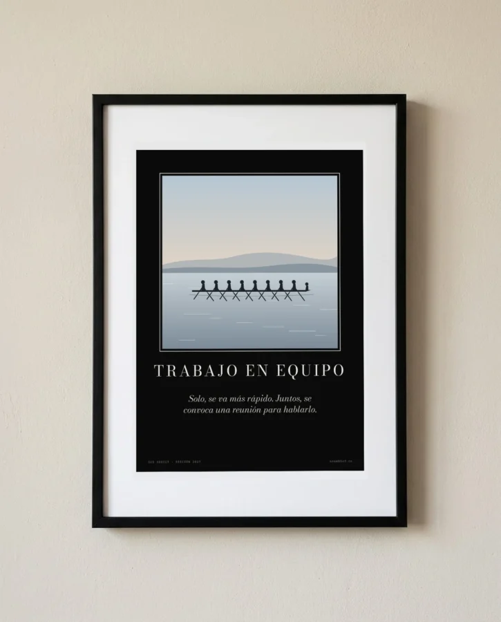 Trabajo en equipo – Pósters