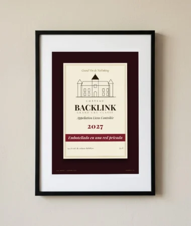 Château Backlink, Grand Cru Classé – Pósters