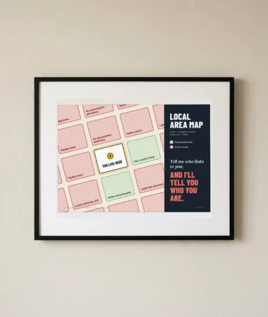 Map of the link neighbourhood – Posters