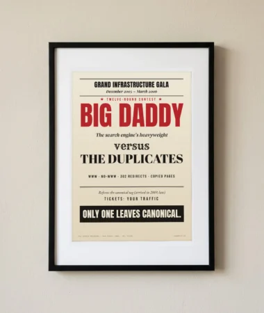 Big Daddy vs the duplicates – Posters