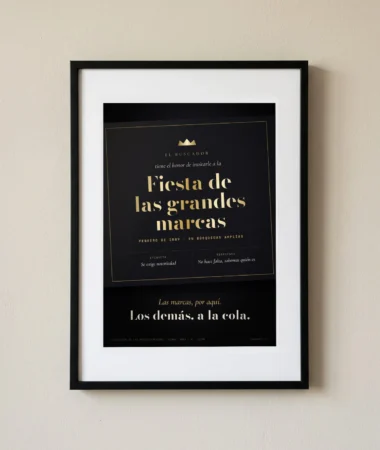 Vince, la fiesta de las grandes marcas – Pósters