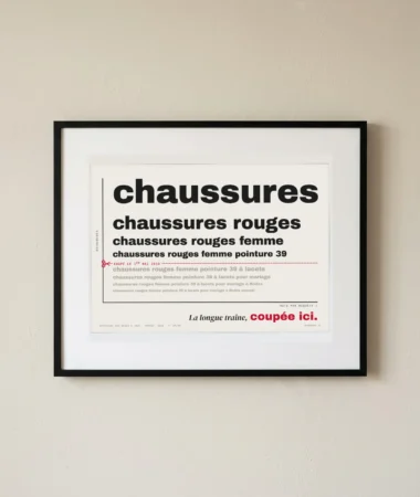 La longue traîne, coupée ici – Posters
