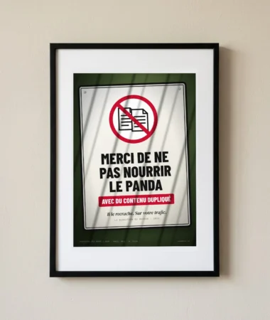 Merci de ne pas nourrir le panda – Posters