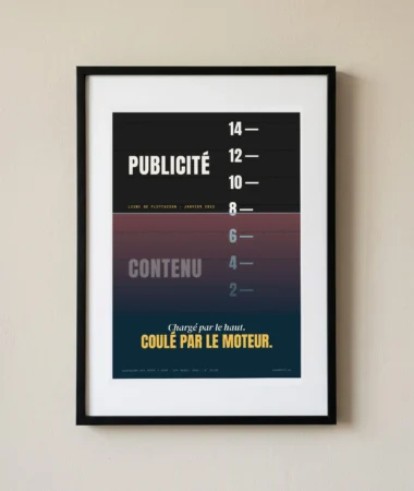 Top Heavy, ligne de flottaison – Posters