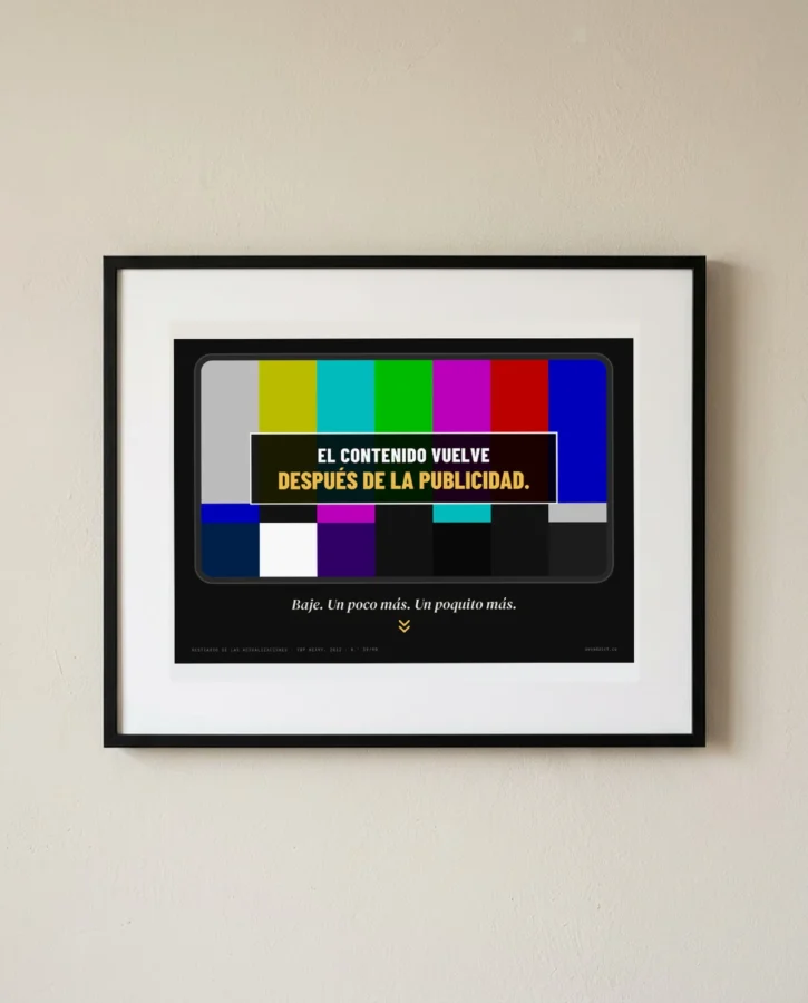 El contenido vuelve después de la publicidad – Pósters