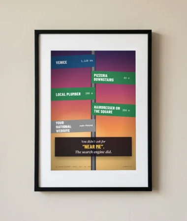 Venice, everything is round the corner – Posters