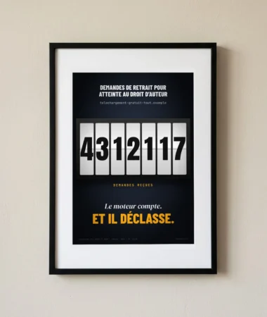 Demandes de retrait reçues – Posters