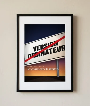 Fin de la version ordinateur – Posters