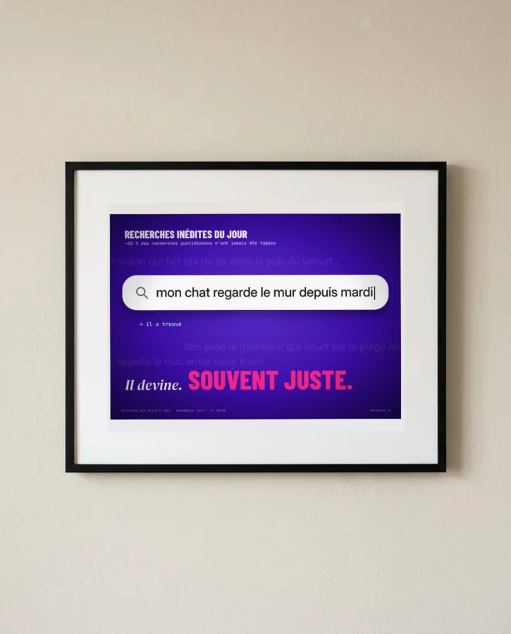 Recherches jamais vues – Posters