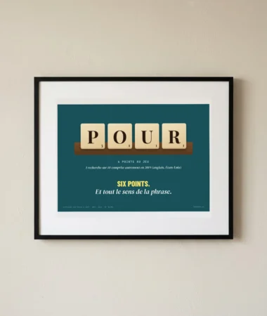 Le petit mot qui rapporte le plus – Posters