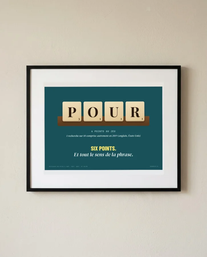 Le petit mot qui rapporte le plus – Posters