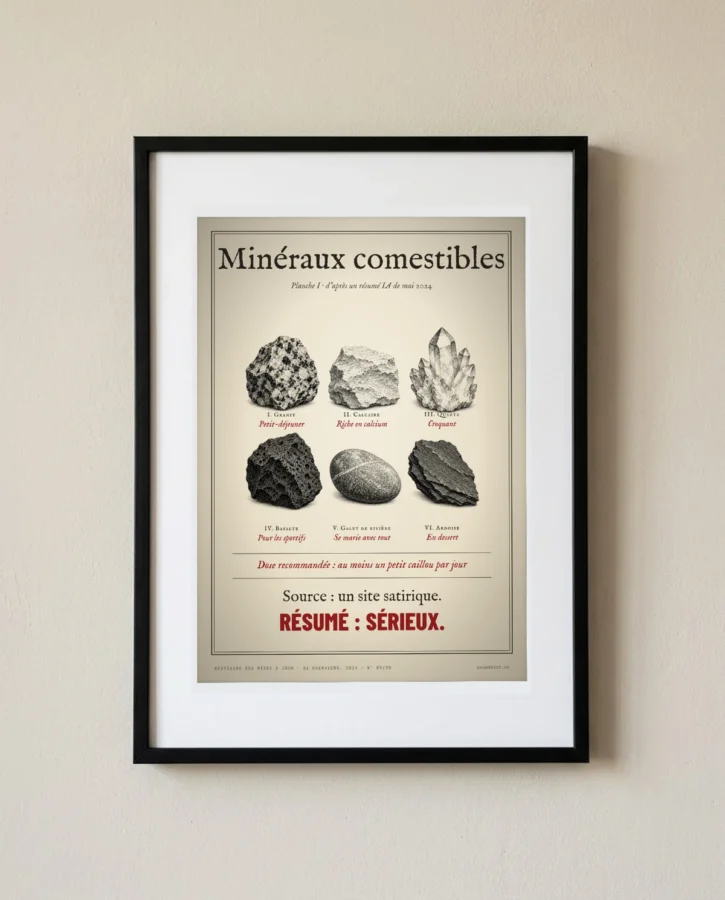 Un petit caillou par jour – Posters