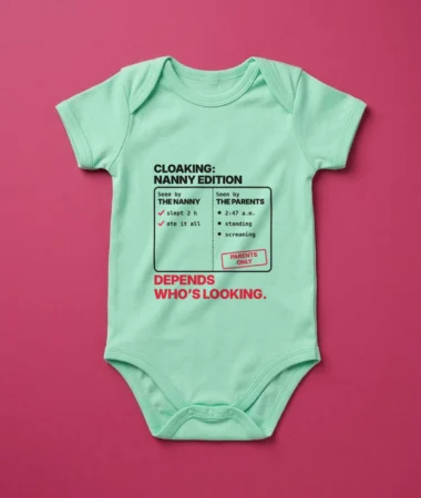 Cloaking: nanny edition – Kids and babies