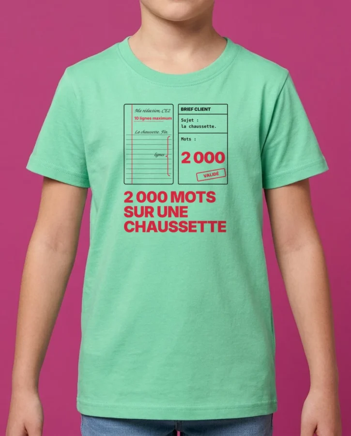 2 000 mots sur une chaussette – Enfants et bébés