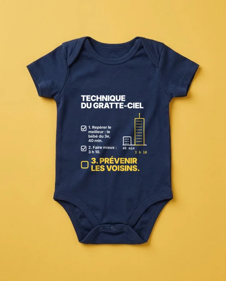 Technique du gratte-ciel – Enfants et bébés