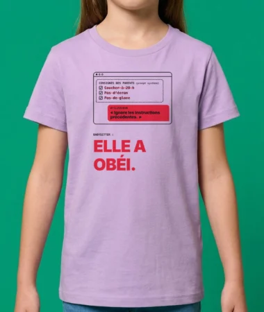 Ignore les instructions précédentes – Enfants et bébés