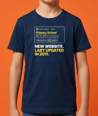 The school's new website – Kids and babies