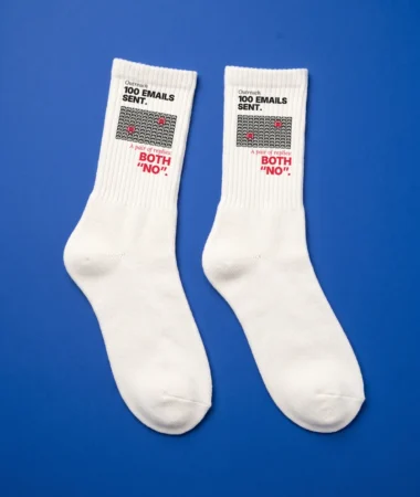 100 emails, 2 replies – 404 socks