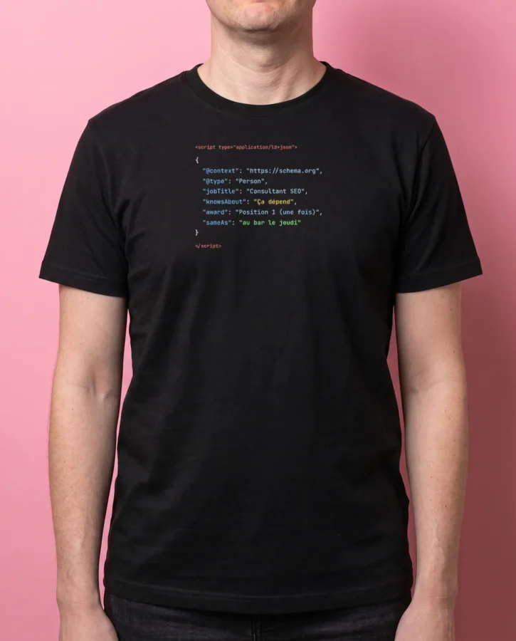 Mon JSON-LD – T-shirts