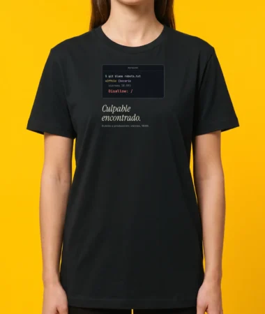 git blame robots.txt – Camisetas