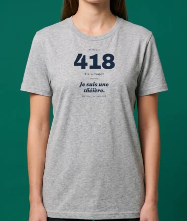 418 – Je suis une théière – T-shirts