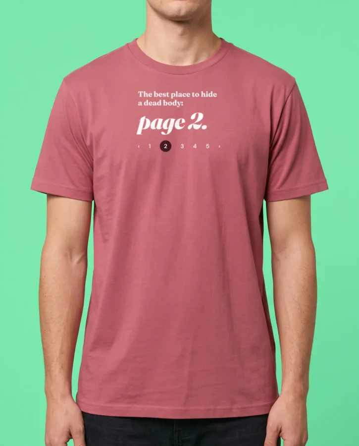 Hide a body: page 2 – T-shirts