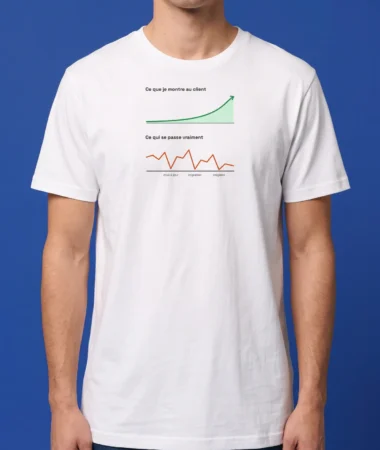 La courbe du client – T-shirts