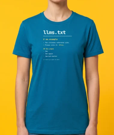 llms.txt – T-shirts