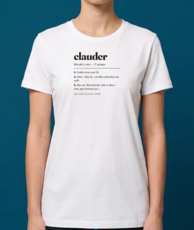 clauder (v.)