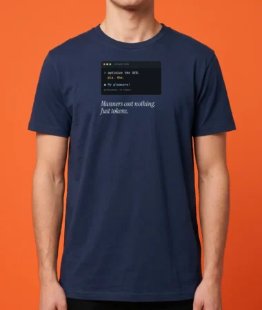 Manners, in tokens – T-shirts