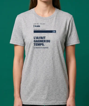 Audit 4 min, réunion 3 h – T-shirts