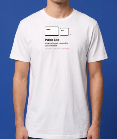 Esc, Esc – Camisetas